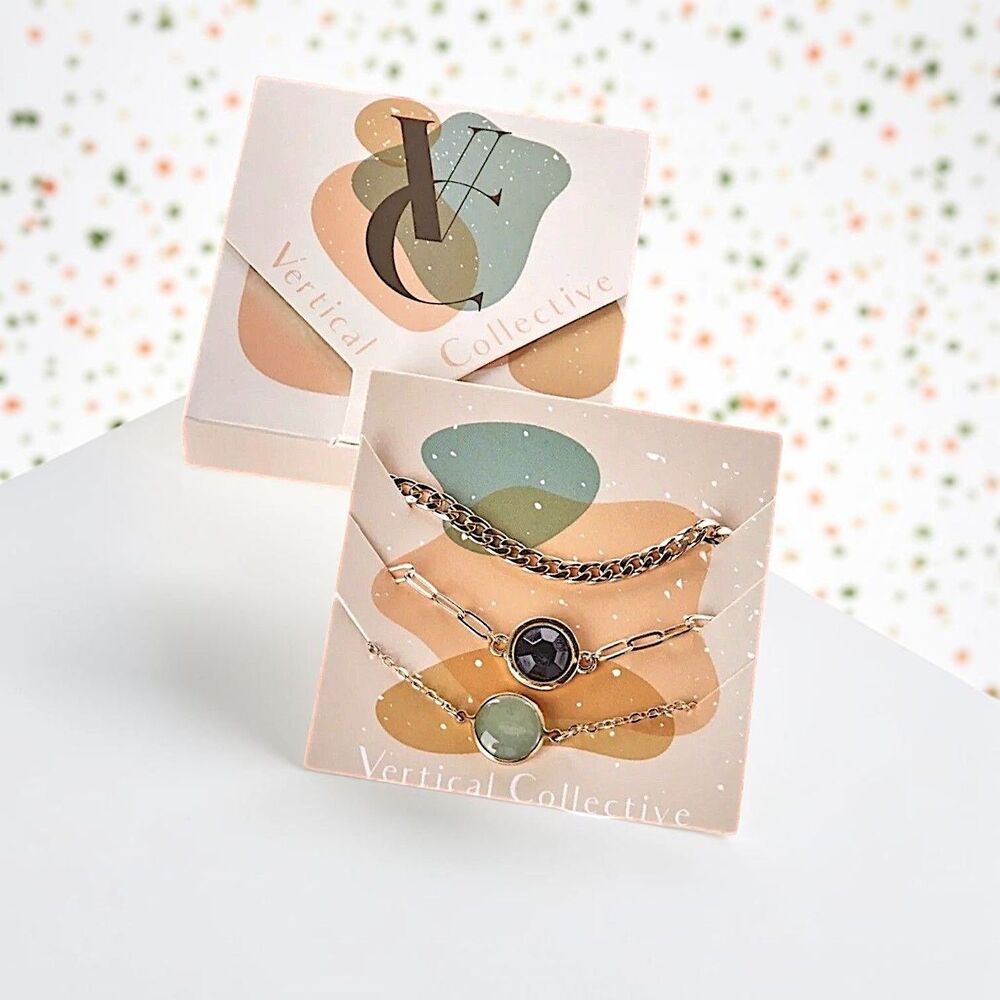 Vertical Collective Alora Bracelet Set Brand Brand New In Box MSRP $46